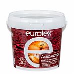 Защитно-декоративное покрытие для древесины Eurotex Аквалазурь, полуглянцевый блеск, Сосна, 0.9 кг