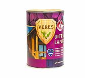 Пропитка Veres Ultra Lazura №4 шелковисто-глянцевый, орех, 0.9л
