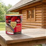 Биозащитный грунтовочный состав для древесины Veres BASE, матовый, Бесцветный, 9 л