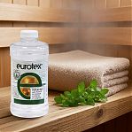 Масло для древесины Eurotex для полов и полков в банях и саунах, матовое, Бесцветный, 0.8 л
