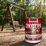 Защитно-декоративное покрытие для древесины Акватекс Экстра, полуглянцевый блеск, Палисандр, 0.8 л