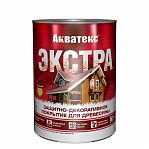 Защитно-декоративное покрытие для древесины Акватекс Экстра, полуглянцевый блеск, Палисандр, 0.8 л