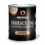 Масло Prostocolor Terrace Oil для террас с твердым воском, Эбеновое дерево, 0.75 л