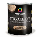 Масло Prostocolor Terrace Oil для террас с твердым воском, Серый шелк, 0.75 л