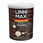 Лазурь для дерева Linnimax Аква, шелковисто-матовая, бесцветная 0.9 л