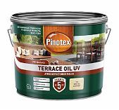 Масло Pinotex Terrace Oil UV для для террас, фасадов и садовой мебели База CLR 9 л