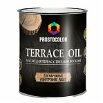 Масло Prostocolor Terrace Oil для террас с твердым воском, Мокачино, 2.2 л