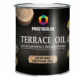 Масло Prostocolor Terrace Oil для террас с твердым воском, Мокачино, 2.2 л