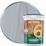 Пропитка Текстурол Ландшафт, защита и декор древесины, с воском, Серый, 0.9 л