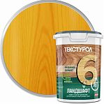 Пропитка Текстурол Ландшафт, защита и декор древесины, с воском, Сосна, 0.9 л