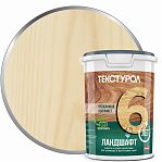Пропитка Текстурол Ландшафт, защита и декор древесины, с воском, Ясень, 0.9 л