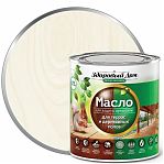 Масло Здоровый Дом для террас и деревянных полов, средство для защиты древесины, Белое, 0.75 л