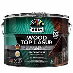 Пропитка-антисептик Dufa Wood Top Lasur 15 для защиты древесины, полуглянцевый блеск, Дуб, 9 л