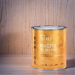 Масло по дереву Veres Interior oil для внутренних и наружных работ, Бесцветный, 2.5 л