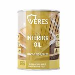 Масло по дереву Veres Interior oil для внутренних и наружных работ, бесцветное, 2.5 л