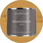Масло твердое Kraskovar Hard Plus повышенной прочности для дерева, лестниц, веранд, Бесцветный, 2.2 л