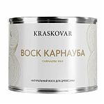 Воск Карнауба Kraskovar Carnauba Wax для дерева, натуральный, Бесцветный, 0.5 л 