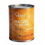 Масло по дереву Veres Interior oil для внутренних и наружных работ, Бесцветный, 0.85 л