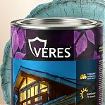 Пропитка декоративная VERES Ультра Лазурь № 33 Голубой туман, защита древесины, полуглянцевый, 0.8 л