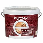 Защитно-декоративное покрытие Eurotex Аквалазурь для древесины  Сосна 9  кг