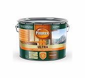Лазурь PINOTEX ULTRA защитная влагостойкая для древесины тиковое дерево 9 л