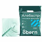 Алебастр быстротвердеющий Obern 0024055, Е100, гипсовое вяжущее, 1 кг