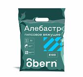 Алебастр быстротвердеющий Obern 0024054, гипсовое вяжущее, 3 кг