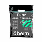 Гипс строительный Obern 0024061, Г-5, Е-110, для внутренних работ, белый, 3 кг