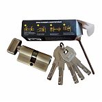 Цилиндровый механизм Стандарт МАХ 70АВ, цвет старая бронза, ключ-вертушка, для всех типов дверей