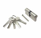 Цилиндровый механизм Стандарт ZF 70-5К SN, матовый никель, ключ-ключ, 5 ключей