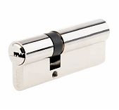 Цилиндровый механизм Apecs SM-80(30/50)-NI, 5 ключей, для всех типов дверей, латунь