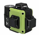 Нивелир лазерный AMO LN 3D-360 Green 750158, 3 луча, автоматическая калибровка, 20 м