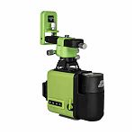 Нивелир лазерный AMO LN 3D-360 Green 750158, 3 луча, автоматическая калибровка, 20 м