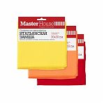 Салфетка из микрофибры Master House Итальянская Замша 60305, 30х30 см, для мебели и техники, антистатические свойства