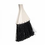 Веник Homver Malta средняя жесткость, пластик, бежевый, 5х23х76 см