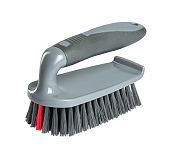 Щетка универсальная Master House Вжик-2 Утюжок, серый с красным, 7х10х15 см