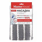 Насадка для швабры Master House Джайв 60308, полиэстер, нейлон, для кафеля, 14х43 см