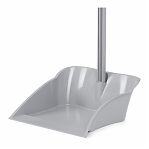 Совок для мусора ЗПИ Альтернатива М1022, пластиковый длинный черенок, 250х280х710 мм