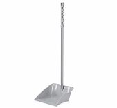 Совок для мусора ЗПИ Альтернатива М1022, пластиковый длинный черенок, 250х280х710 мм