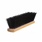 Щетка для пола Yozhik, без рукоятки, дерево, 82 пучка, искусственная щетина, длина 280 мм