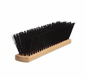 Щетка для пола Yozhik, без рукоятки, дерево, 82 пучка, искусственная щетина, длина 280 мм