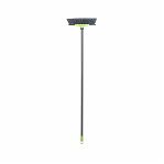 Щетка для пола Master House Чистый пол-3, 60637, с рукояткой 1170 мм, рабочая часть 60х60х300 мм, серый с зеленым 