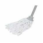 Швабра для пола Master House Флавио 75529, насадка веревочная, хлопок и полиэстер, 25 см, ручка 120 см