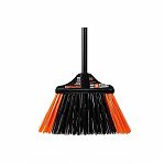 Метла веерная Finland 2628, плоская полипропиленовая щетина, алюминиевый черенок, 160х380х1450 мм
