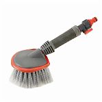 Щетка для мытья Clim Art CLA00174, с краном, с мягкой распушенной щетиной, длина 35 см