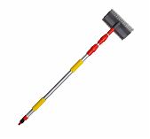 Щетка для мытья авто Clim Art CLA00177, телескопическая, с мягкой щетиной, длина 250 см