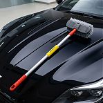 Щетка для мытья авто Clim Art CLA00178, телескопическая, с мягкой щетиной, длина 130 см