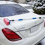 Щетка для мытья авто М5, м21164, с краном, телескопическая, длина 160 см