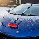 Щетка для мытья авто М5, м21164, с краном, телескопическая, длина 160 см