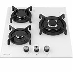 Панель варочная газовая Weissgauff HG 430 WGV, V0153565, белый